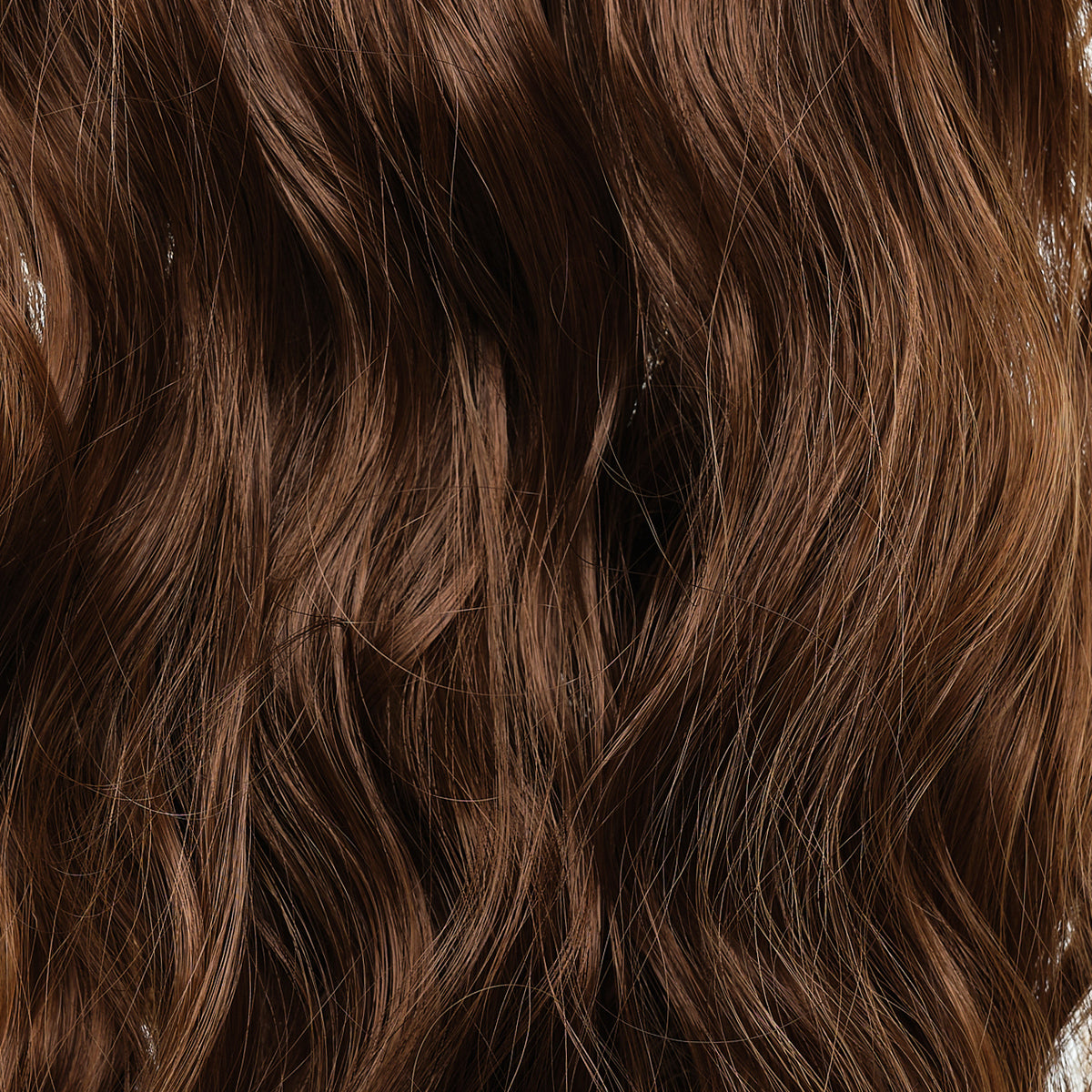 Vörös melír tengerparti hullámos póthaj