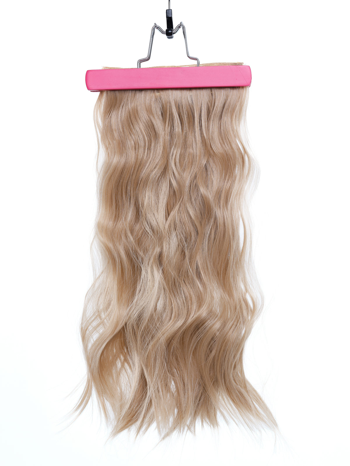 Természetes szőke tengerparti hullámos póthaj