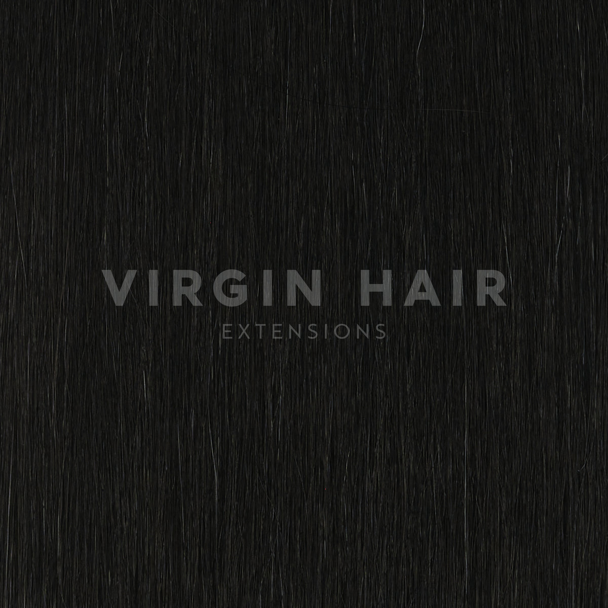 Fekete színű hullámos copf