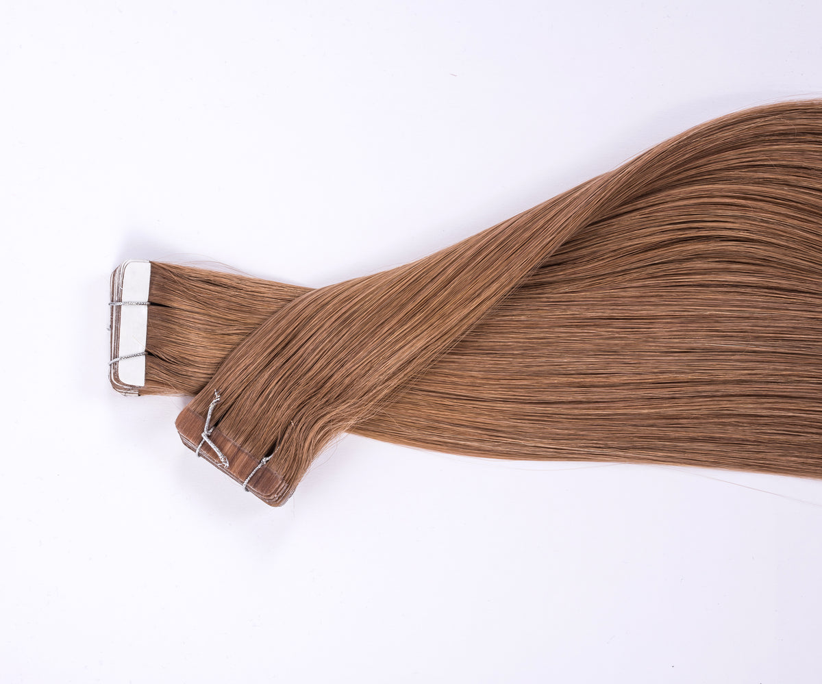 barna ragasztócsíkos prémium póthaj