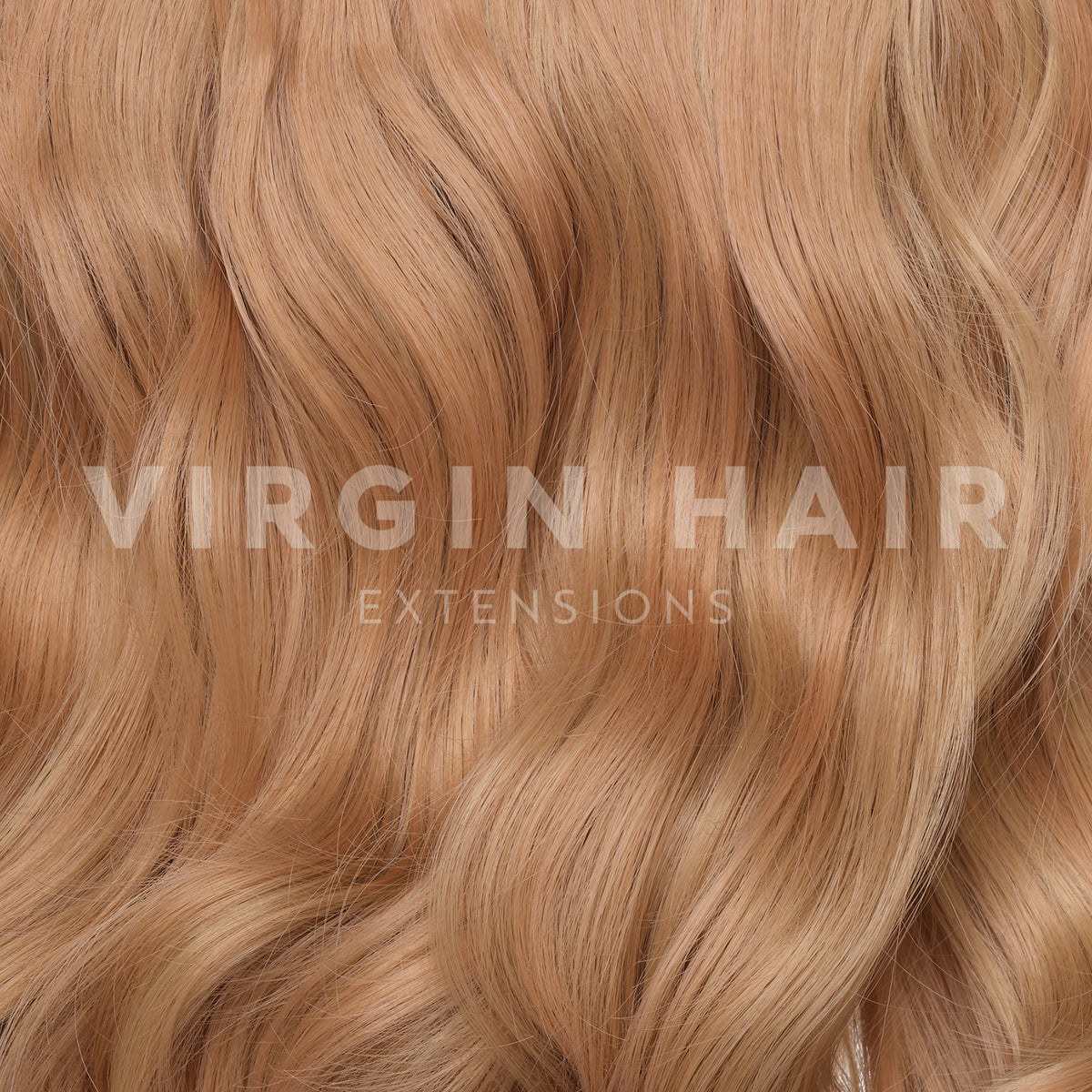 Mézbarna színű hullámos szintetikus póthaj