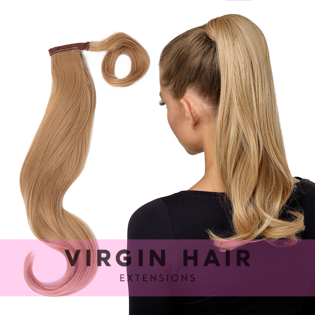 Mézbarna színű mini copf