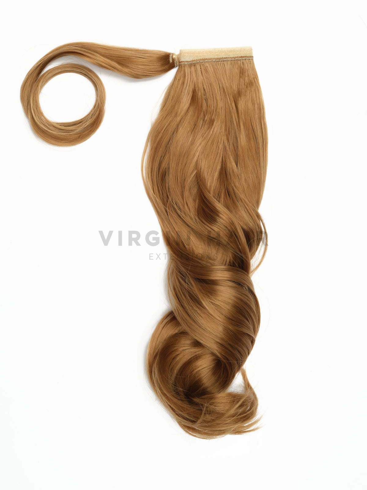 Mézbarna színű mini copf