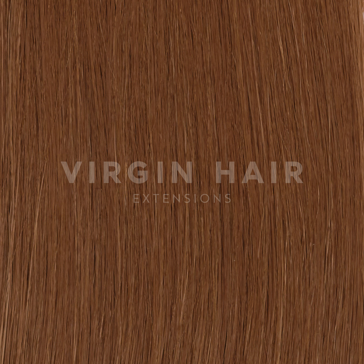 Mogyoróbarna színű hullámos copf