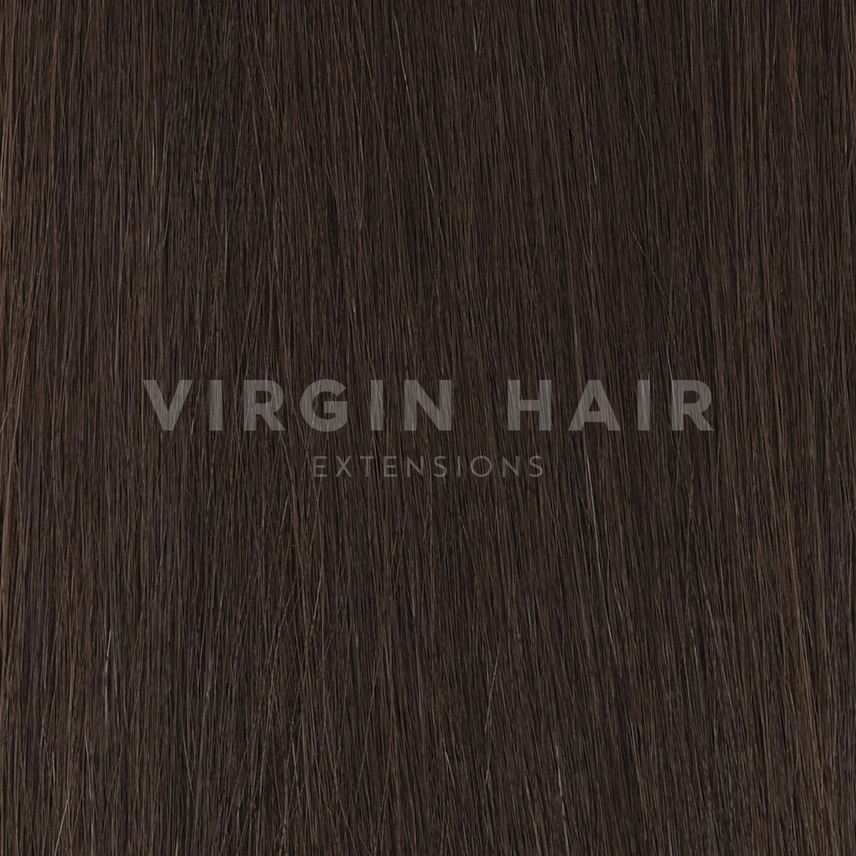 Természetes fekete színű egyenes copf