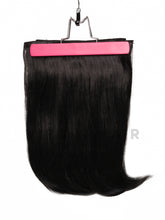 Fekete színű szintetikus póthaj